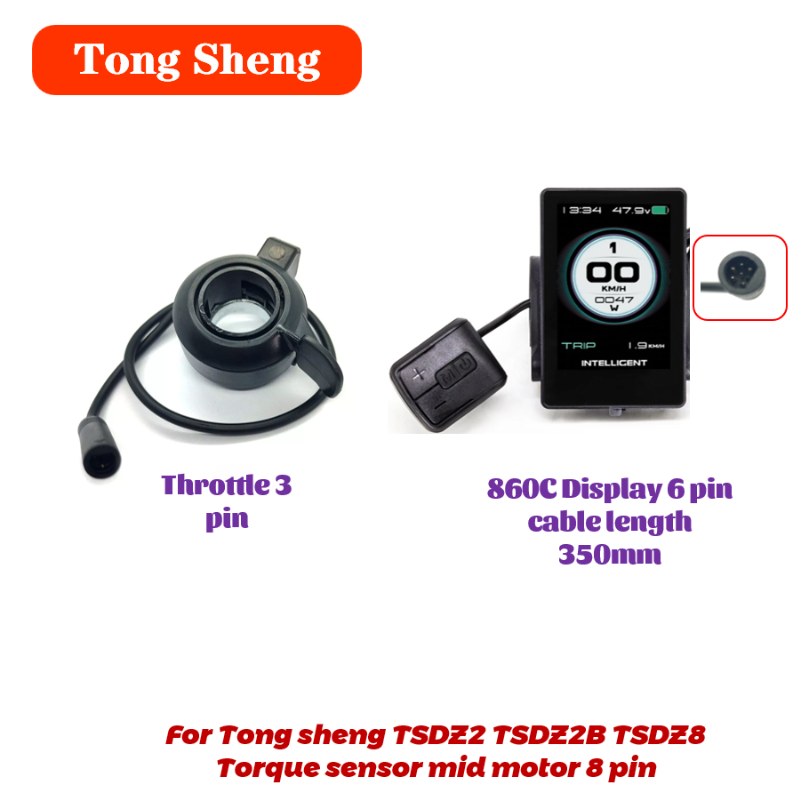 Tongsheng TSDZ2 TSDZ2B Throttl - Tongsheng Tsdz2B Mid Drive Motor recensie en prijs