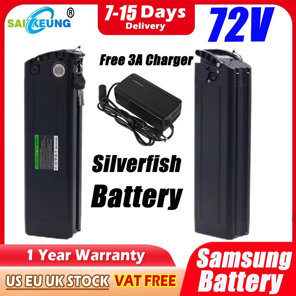 72V SilverFish Accu Titanate F - Electric Bicycle Battery 72V 30Ah recensie en prijs