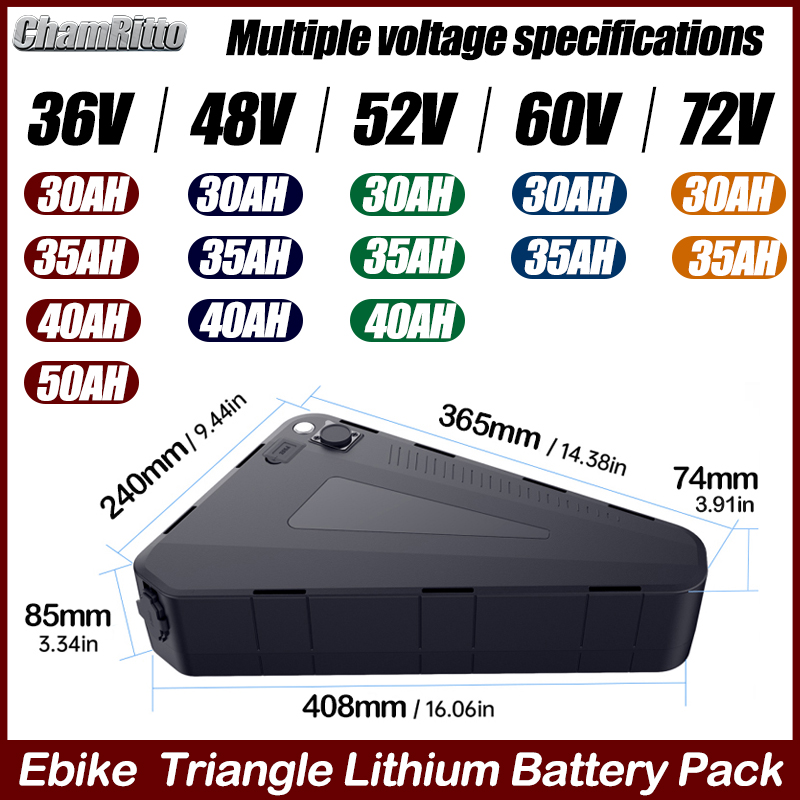 Elektrische fiets 60v72v 3000w - Electric Bicycle Battery 72V 30Ah recensie en prijs